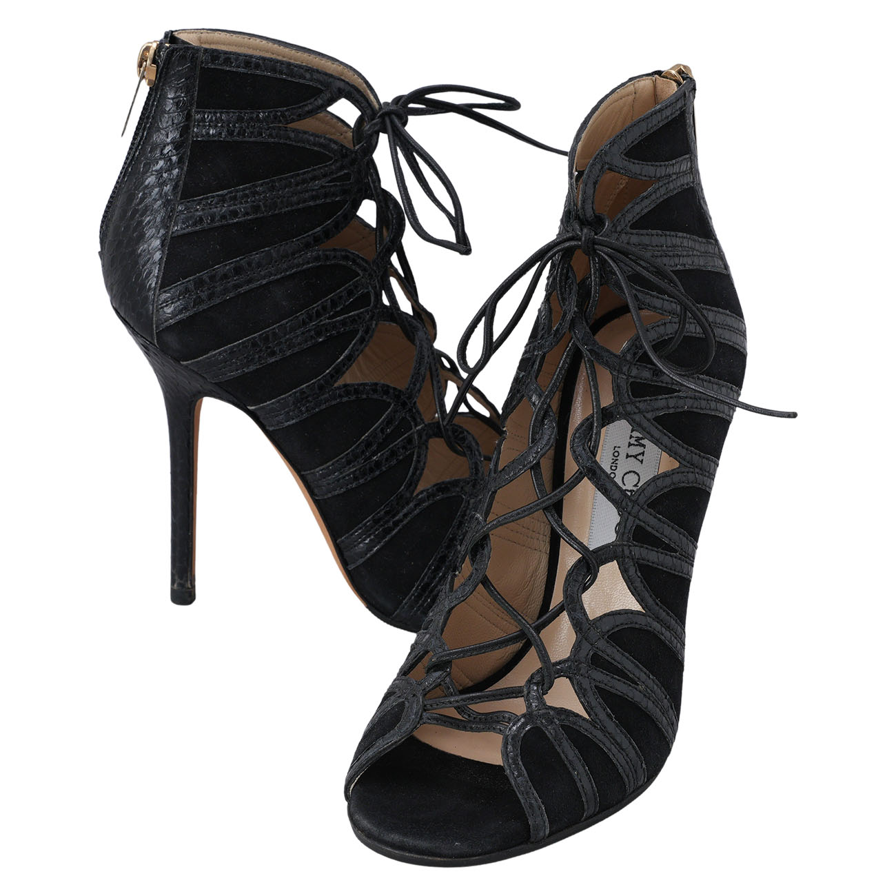 JIMMY CHOO(USED)지미추 스트랩 구두#36